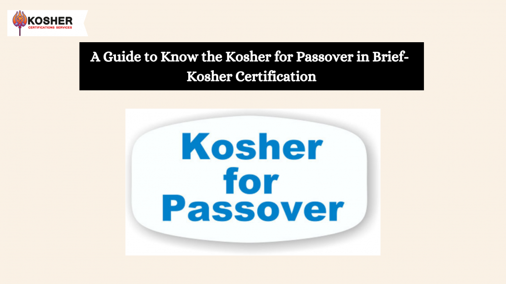 Kosher Passover